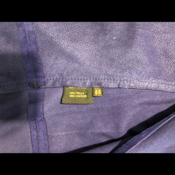 Loro Piana Suede Jacket, Purple.  Italian size 44 - Picture 5 of 16